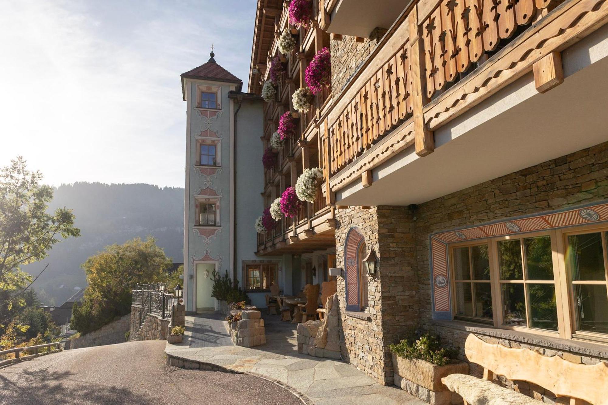 Dorfhotel Beludei Santa Cristina Val Gardena Exteriér fotografie